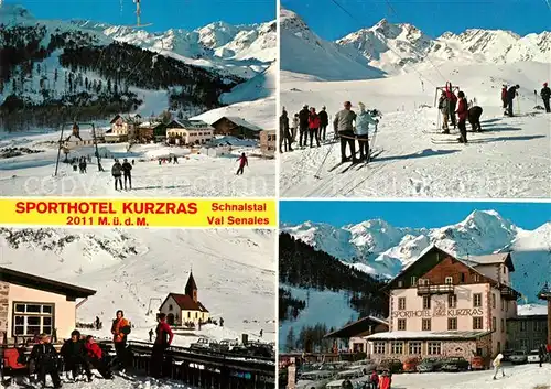 AK / Ansichtskarte Schnalstal Sporthotel Kurzras Kat. Bozen Dolomiten