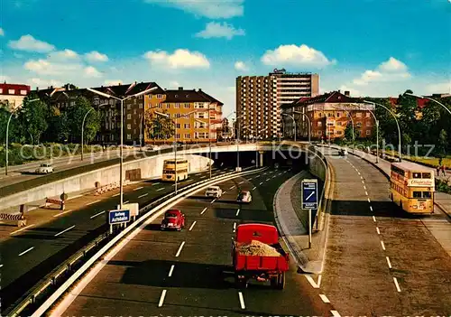 AK / Ansichtskarte Halensee Berlin Stadtautobahn Kat. Charlottenburg Berlin