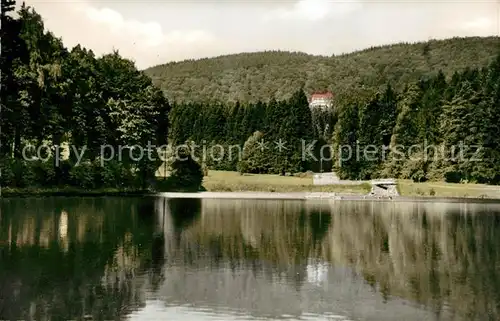 AK / Ansichtskarte Bad Sachsa Harz Kurpark Berghotel zum Katzenstein Kat. Bad Sachsa