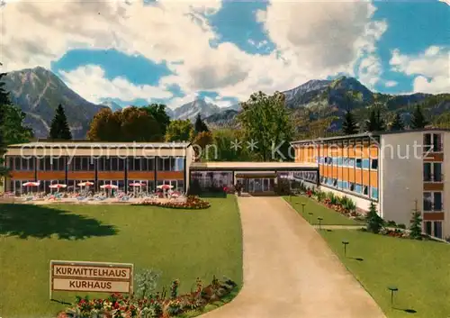 AK / Ansichtskarte Oberstdorf Kurmittelhaus  Kat. Oberstdorf