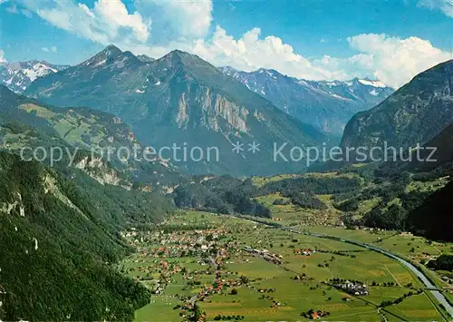 AK / Ansichtskarte Meiringen BE Fliegeraufnahme Kat. Meiringen