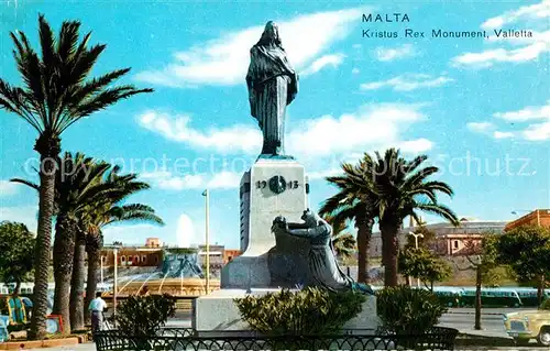 AK / Ansichtskarte Malta Kristus Rex Monument Valletta Kat. Malta