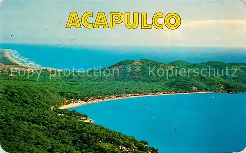 AK / Ansichtskarte Acapulco Panoramica de la Bahia de Puerto Marquez vista aerea Kat. Acapulco