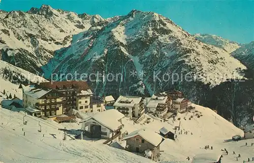 AK / Ansichtskarte Hochsoelden Schiparadies Wintersportplatz oetztaler Alpen Kat. Soelden oetztal Tirol