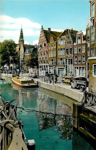 AK / Ansichtskarte Oud Amsterdam O.Z. Voorburgwal Gracht Kat. Amsterdam