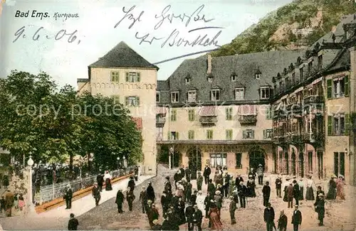 AK / Ansichtskarte Bad Ems Kurhaus Kat. Bad Ems