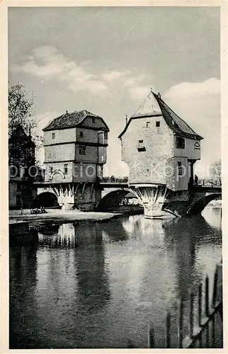 AK / Ansichtskarte Bad Kreuznach Historisches Brueckenhaeuser Kat. Bad Kreuznach