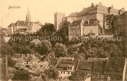 AK / Ansichtskarte Bautzen Schloss Michaeliskirche Kat. Bautzen