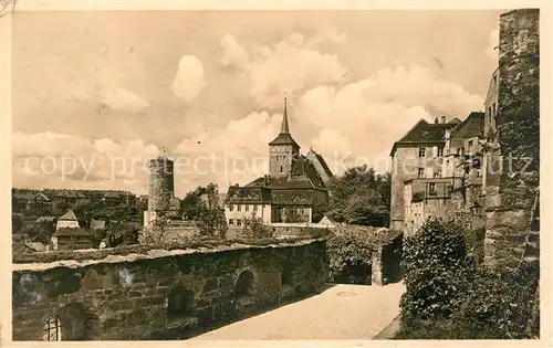 AK / Ansichtskarte Bautzen Wehrgang mit Fischerpforte Kat. Bautzen