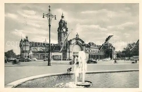 AK / Ansichtskarte Wiesbaden Hauptbahnhof Kat. Wiesbaden