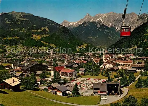 AK / Ansichtskarte Schruns Vorarlberg Zimba Luftseilbahn  Kat. Schruns