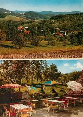 AK / Ansichtskarte Glattbach Odenwald Gasthaus Zur Post Kat. Lindenfels