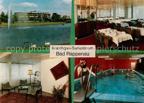AK / Ansichtskarte Bad Rappenau Kraichgau Sanatorium Kat. Bad Rappenau