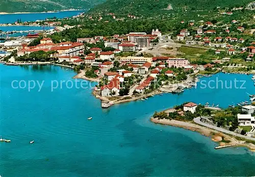 AK / Ansichtskarte Tivat Fliegeraufnahme Boka Kolorska Kat. Montenegro