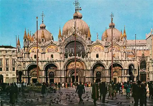 AK / Ansichtskarte Venezia Venedig Basilica S. Marco Kat. 