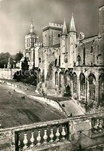 AK / Ansichtskarte Avignon Vaucluse Palais des Papes Cathedrale  Kat. Avignon