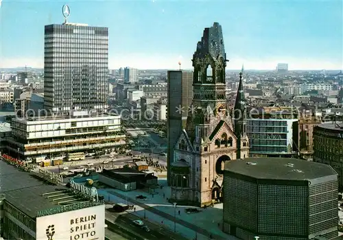 AK / Ansichtskarte Berlin Europa Center Kaiser Wilhelm Gedaechtniskirche Kat. Berlin