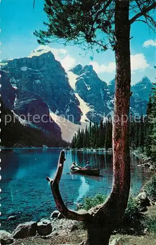 AK / Ansichtskarte Alberta  Moraine Lake Lage Louise Kat. Kanada