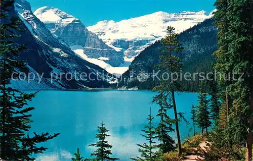 AK / Ansichtskarte Canadian Rockies Lake Louise Victoria Glacier Kat. Kanada