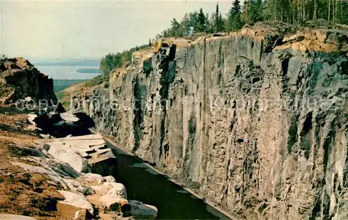 AK / Ansichtskarte Ontario Canada Covers Hill Lake Superior Kat. Kanada