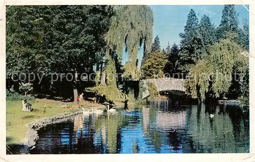 AK / Ansichtskarte Victoria British Columbia bird sanctuary Beacon Hill Park Kat. Victoria