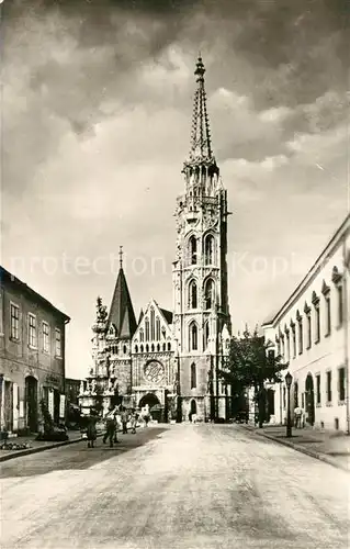 AK / Ansichtskarte Budapest Matyas Tempel Kat. Budapest