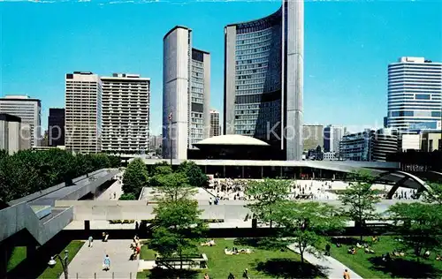 AK / Ansichtskarte Toronto Canada City Hall Architecture Nathan Philips Square Kat. Ontario
