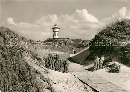AK / Ansichtskarte Langeoog Nordseebad Duenenweg zum Strand Leuchtturm Kat. Langeoog