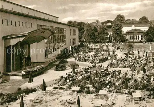 AK / Ansichtskarte Bad Salzuflen Konzertplatz Konzerthalle Kurhaus Kat. Bad Salzuflen