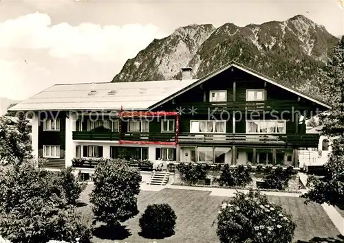 AK / Ansichtskarte Oberstdorf Haus Katharina Pension Gaestehaus Alpen Kat. Oberstdorf