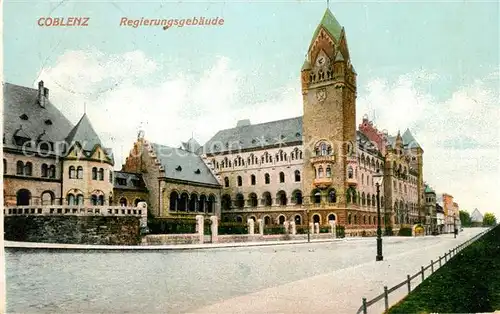 AK / Ansichtskarte Coblenz Koblenz Regierungsgebaeude Kat. Koblenz Rhein