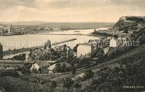 AK / Ansichtskarte Coblenz Koblenz Panorama Kat. Koblenz Rhein