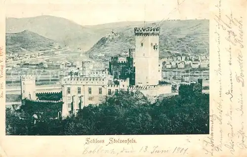 AK / Ansichtskarte Koblenz Rhein Schloss Stolzenfels Kat. Koblenz