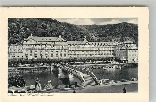 AK / Ansichtskarte Bad Ems Staatliches Kurhaus Kat. Bad Ems