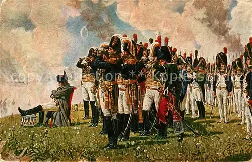 AK / Ansichtskarte Napoleon Bonaparte Kuenstlerkarte V. P. Verestchaguine Napoleon sur les Collines de Borodino Kat. Persoenlichkeiten