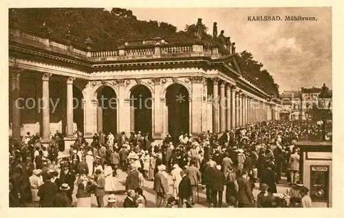 AK / Ansichtskarte Karlsbad Eger Muehlbrunn