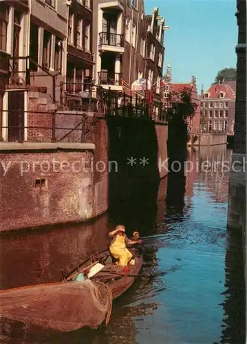 AK / Ansichtskarte Amsterdam Niederlande Kolkje Kat. Amsterdam