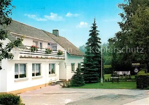 AK / Ansichtskarte Petersborn Gudenhagen Pension Haus Kr&#252;ger