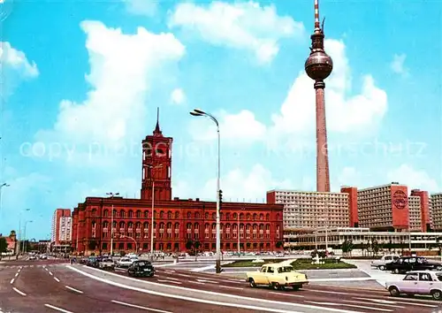 AK / Ansichtskarte Berlin Rotes Rathaus Kat. Berlin