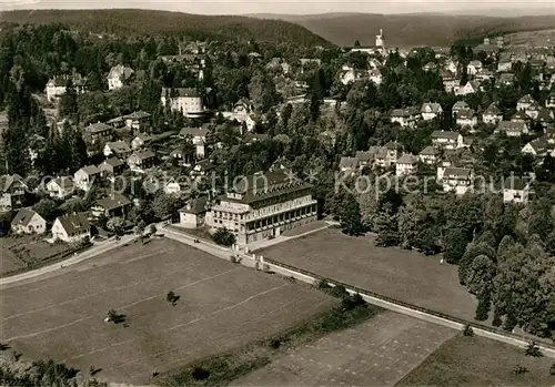 AK / Ansichtskarte Freudenstadt Posterholungsheim Kurort im Schwarzwald Fliegeraufnahme Kat. Freudenstadt