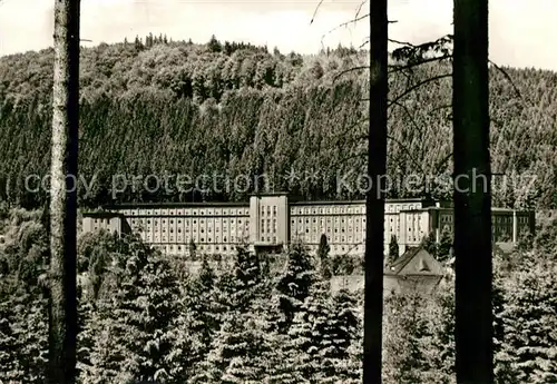 AK / Ansichtskarte Erlabrunn Erzgebirge Bergarbeiter Krankenhaus Dr Benjamin Kat. Breitenbrunn Erzgebirge