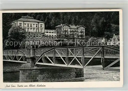 AK / Ansichtskarte Bad Ems Albert Kurheim Kat. Bad Ems
