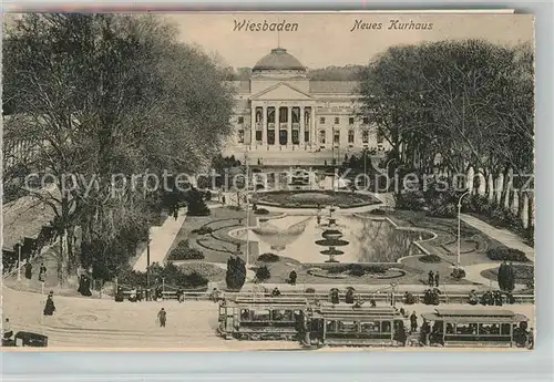 AK / Ansichtskarte Wiesbaden Neues Kurhaus Kat. Wiesbaden