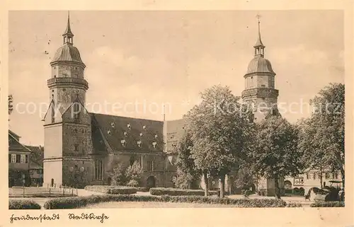 AK / Ansichtskarte Freudenstadt Stadtkirche Kat. Freudenstadt