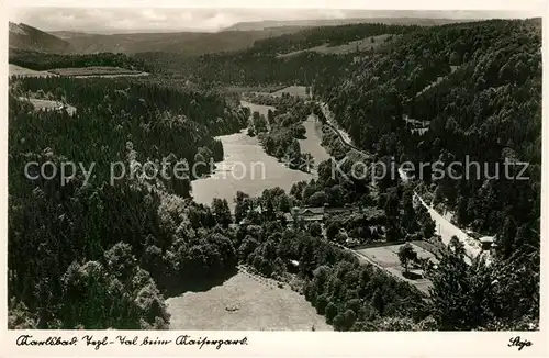 AK / Ansichtskarte Karlsbad Eger Tal beim Kaiserpark