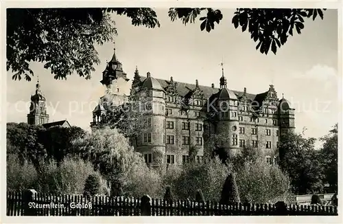 AK / Ansichtskarte Neuenstein Wuerttemberg Schloss Kat. Neuenstein