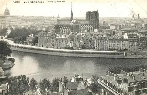 AK / Ansichtskarte Paris Rive Gauche Notre Dame Kat. Paris