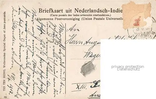 AK / Ansichtskarte Bandung Preanger Kuhkarren Kat. Bandung Bandoeng