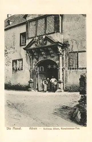 AK / Ansichtskarte Alken Koblenz Mosel Schloss Alken  Kat. Alken