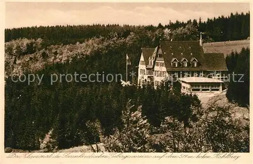 AK / Ansichtskarte Dahle Altena Ehrenmal des Sauerlaendischen Gebirgsvereins Kohlberg Kat. Altena